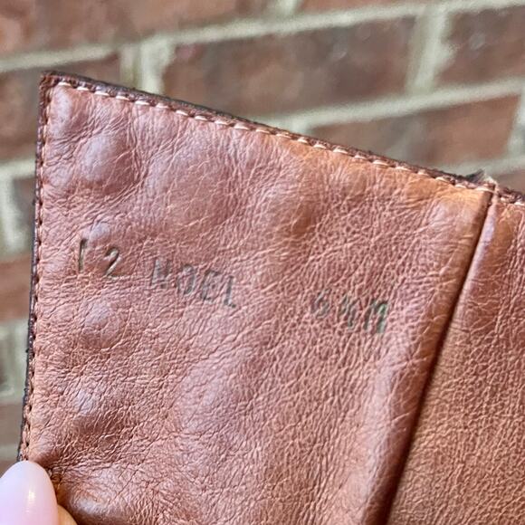 Donald J Pliner Western Couture Collection Noel Brown Boots 6.5 - Picture 10 of 10